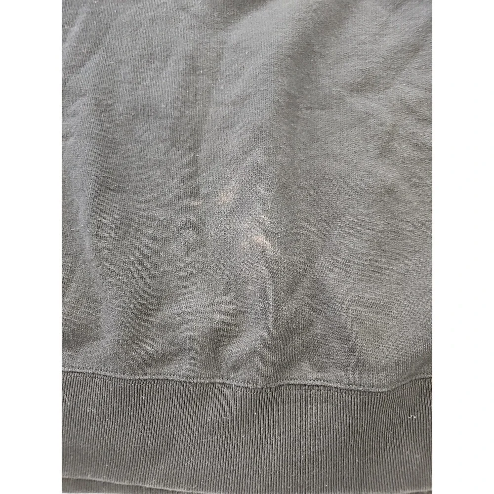 Gucci Men's Sweatshirt Interlocking GG Stripe Logo Hoodie Size XL Black
